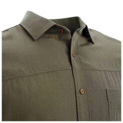 Aclima Woven Wool Shirt - Hemd 9 Aclima Woven Wool Shirt - Hemd -Abenteuer Geschaft aclima woven wool shirt hemd detail 3