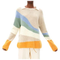 Armedangels Women's Miyaa Multicolor - Wollpullover -Abenteuer Geschaft armedangels womens miyaa multicolor wollpullover 1
