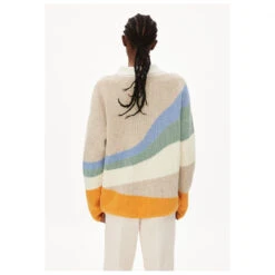 Armedangels Women's Miyaa Multicolor - Wollpullover -Abenteuer Geschaft armedangels womens miyaa multicolor wollpullover detail 2
