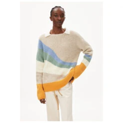 Armedangels Women's Miyaa Multicolor - Wollpullover -Abenteuer Geschaft armedangels womens miyaa multicolor wollpullover detail 3