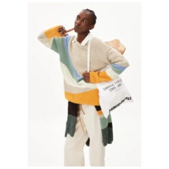 Armedangels Women's Miyaa Multicolor - Wollpullover -Abenteuer Geschaft armedangels womens miyaa multicolor wollpullover detail 4