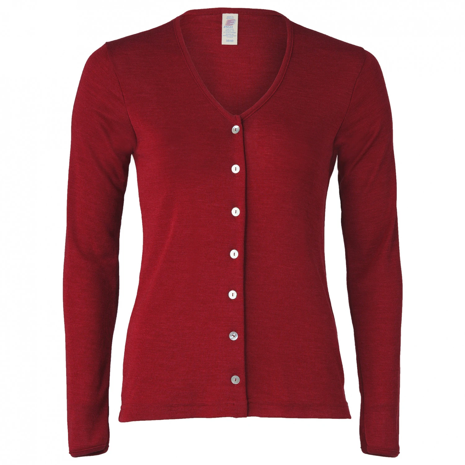 Engel Damen Cardigan Feinripp - Wolljacke 6 Engel Damen Cardigan Feinripp - Wolljacke - Image 4