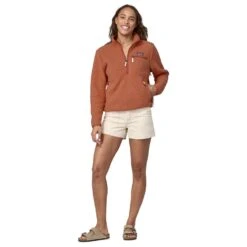 Patagonia Women's Retro Pile Marsupial - Fleecepullover -Abenteuer Geschaft patagonia womens retro pile marsupial fleecepullover detail 4